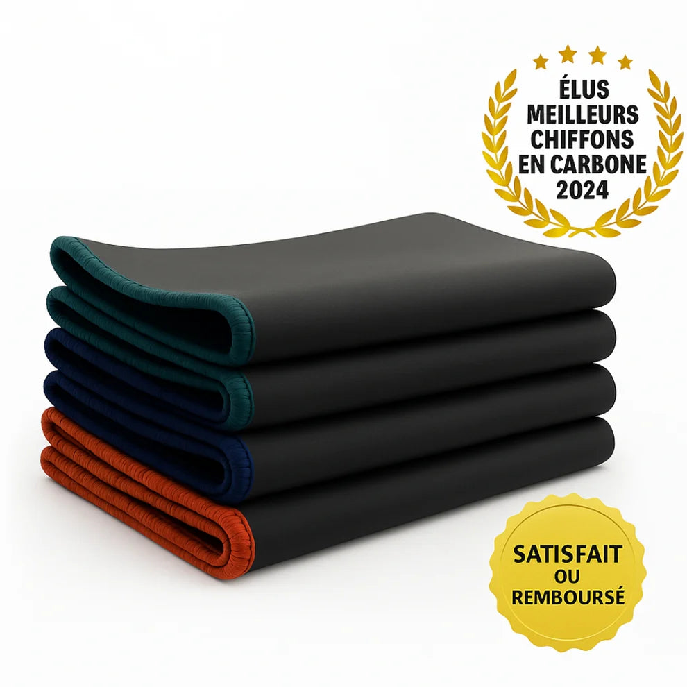 Chiffons de nettoyage en microfiber de qualité supérieure